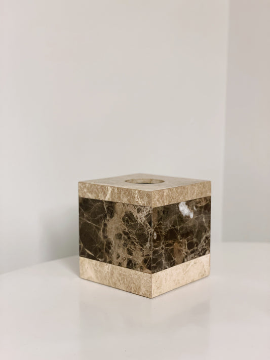 Marble Stone Tissue Box Cover